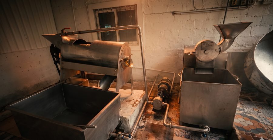 Pulping and grinding