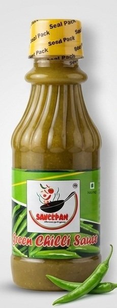 Saucepan Sauces Green Chilli Sauce 200 g, front